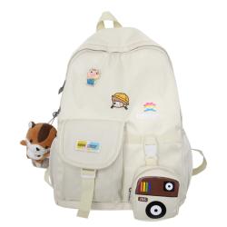 Big capacity boys girls bookbag travel laptop bag custom pin display school backpack