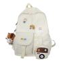 Big capacity boys girls bookbag travel laptop bag custom pin display school backpack