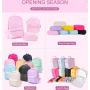 Back to School Season Pencil Pouch 7 Colors Waterproof Nylon Pen Bag Students Stationery Bags Boys Girls Colorful Pencil Bags
