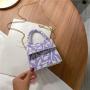Fashion Shoulder Bag New Trendy Print Cow Leaf Pattern Simple Messenger Womens Mini Cow Printhandbags
