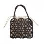 New Wholesale Women's Handbags Fashion Women's Wallets and Handbags Wood Beads Handbags Mini Handwoven Bags
