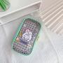 BD052 Simple Student Pencil Bag Cute Large Capacity PVC Transparent Pencil Case ins Zipper Pencil Box New Fashion