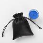 Logo Emboss Custom Black Bag Wholesale Drawstring Pouches Gift Packaging Cosmetic Jewelry Bags