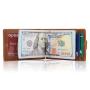 Wholesale Genuine Leather Rfid Wallet Men Money Clip Crazy Horse Leather  Money Clips
