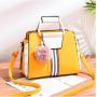 Trendy New Style High Quality Leather Handbag for Ladies Single Strap Crossbody Shoulder Bag with Zip Closure