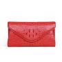 Women Small Genuine Leather Crocodile Handbag Women's Alligator Skin Leather Clutches Purse Crossbody Shoulder Bag Evening Bags