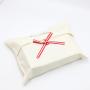 Eco-Friendly Crude Twill Cotton Envelope Gift Pouch Beige Large Shoe Dust Bag Envelope Coton Dust Packaging Bag