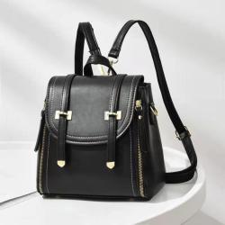 customization fashion artificial leather backpack elegant womens backpack purse leisure shoulder bags