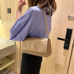 Hot selling fashion single shoulder underarm casual versatile solid color small square bag