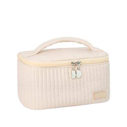 ODM OEM NEW Arrival 2023 Aopiya wholesale custom pu leather large capacity waterproof storage portable bag cosmetics bagc cases