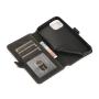 Custom leather flip phone case card holder mobile phone bag leather phone cover card holder