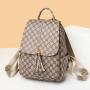 2022 High Quality Fashion Vintage Travel Waterproof Leather Women Backpack Lady Bag