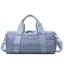 Durable Travel Duffel Bag Fashion Gym Tote Sport Bag with Waterproof PVC Pocket and Side Access Shoe Compartment