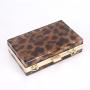 Wholesale leopard Pattern Ladies Acrylic Clutch Bag Fashion Women Tote Bag Casual Wedding Evening Bag 2024