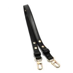 HR200 Adjustable Leather Bag Shoulder Strap Black Extension Shoulder Strap Accessory Adjustable PU Crossbody Bag Long Strap