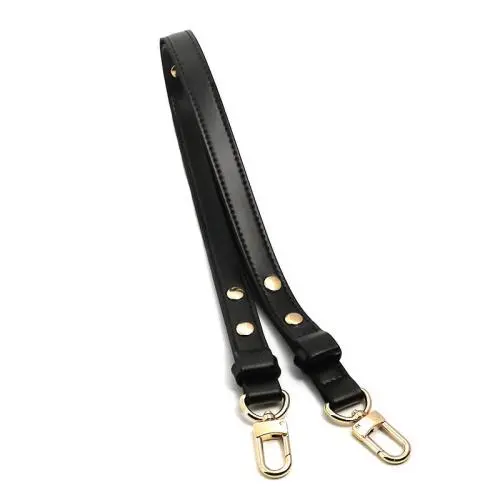 HR200 Adjustable Leather Bag Shoulder Strap Black Extension Shoulder Strap Accessory Adjustable PU Crossbody Bag Long Strap