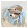 HR636 INS Yoga Exercise Handbag Casual Women's Nylon Fabric Large Bag Simple and Popular Fresh Solid Color Women's Fitness Bag