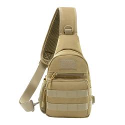 Wholesale Large Capacity Canvas Mini Sports Shoulder Messenger Bag Outdoor Men's Tactical Chest Bag With Fast Shipments