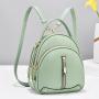 Backpack Female New Backpacks For Women Black Travel Backpack Soft leather School Bags for Teenage Girls