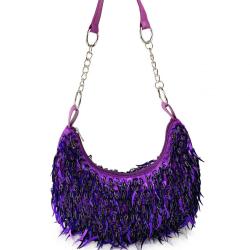 New Chain Sequin Shoulder Bag Gift Tassel Crossbody Bag Sling Bags Handbag Wedding Sequin Tassel Fashion Women's Handbag 2024