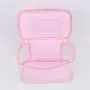Durable Waterproof  PVC Window Portable Handle Wash Toiletry Bag Open Top Transparent Travel Cosmetic Bags Clear Toiletry Bag