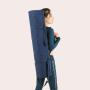 HR637 Women's Popular Fashion New Yoga Mat Waterproof Bag Nylon Travel Fitness Backpack Outdoor Sports Exercise Bucket Bag