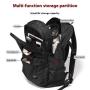 ZF285 New Schoolbag Female Junior High School Students Shoulder Bag Male Computer Backpack Polyester Breathable Waterproof