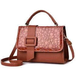OEM Low MOQ Handbag Custom logo I speak Fluent French Vegan Leather PU Fashion Ladies Handbags 2022 Totes