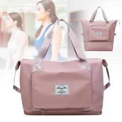 Large Capacity Folding Travel Bag Foldable Multifu Luggage Bag Custom Womens Duffle Bag