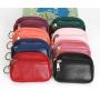 ZWY018 New Women Short Mini Wallet Wholesale Compact Zipper PU Leather Coin Purse Daily Fashion Solid Color Clutch Key Bag