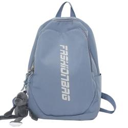ZR430 Unisex Waterproof New Fashion Backpack Nylon Custom Logo Schoolbag Travel Student Zipper Minimalist Schoolbag Laptop Bag