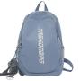 ZR430 Unisex Waterproof New Fashion Backpack Nylon Custom Logo Schoolbag Travel Student Zipper Minimalist Schoolbag Laptop Bag