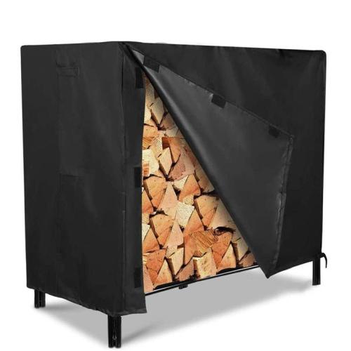ZR735 Firewood Cover Bag Firewood Storage Waterproof Fireproof PVC Oxford Cloth Folding Travel Camping Firewood Stovepipe Winter