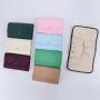 Keymay RTS Fast Shipping High Quality Multicolor Large Capacity Nylon Jewelry Roll Bag Travel Jewelry Bag Foldable Jewelry Pouch