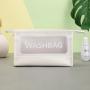 Gelory Custom Logo Transparent Cosmetic Bag Female Travel Portable Large Capacity Cosmetic Storage Bag Makeup Pouch