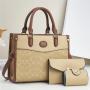 New wholesale women's bags set brand Ladies fashion High Quality PU leather luxury purses and handbags for women