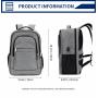 Computer backpack large capacity multi-functional usb backpack Business laptop travel computer bag man