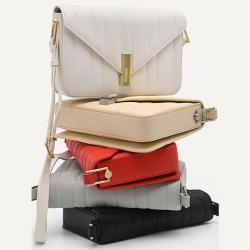 Premium Fashion Women Shoulder Bag Quilting Classic Office Ladies Crossbody Bag Customized Logo Pu Leather