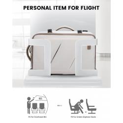 Carry on Luggage Travel Backpack Large 40L Personal Item Suitcase Travel Bag for Men Women Flight Approved with 3 Packing Cubes