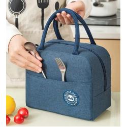 ZR893 Wholesale Waterproof Aluminum Foil Takeaway Insulated Lunch Bento Bag Thermal Insulation Portable Picnic Cooler Meal Bags