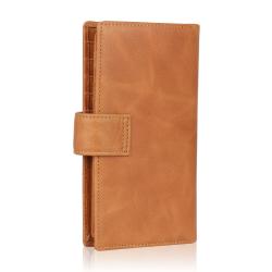 New Pu Leather Rfid Blocking Trifold Card Holder Men Wallet Freedom Design Wallets