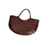 Custom Handmade Woven Luxury Genuine Leather Tote Bags Handbags For Women