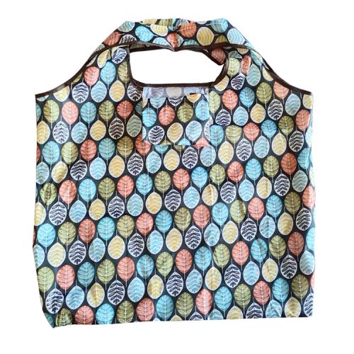 Wholesale Recycled Polyester Shopping Grocery Bag Reusable Foldable Shopping Bag