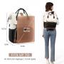 LOVEVOOK 2023 Fashion Business Backpack College School Nylon Bag Waterproof Travel Custom Laptop Backpack for Women With USB