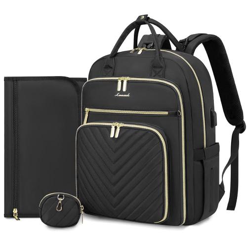 2023 Waterproof multi-function baby nappy bags large capacity travel Diaper Backpack with USB port for mommy baby diaper bags