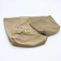 Wholesale Velvet Zipper Travel Cosmetic Bag Envelope Drawstring Shoe Clothing Packaging Pouch Microfiber Jewelry Bag