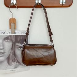 New korean style Fashion retro crossbody bag women shoulder Plain simple ladies hand bags handbags luxury messenger bags
