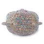 2024 Custom Bear Crystal Evening Shoulder Bag For Women Luxury Cosmetic Clutch Rhinestone Evening Bags