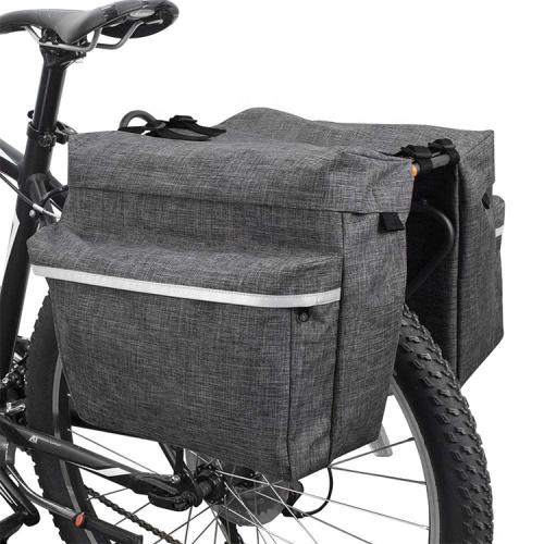 Tool Cargo Riding Bike Side Packing Rear Tail Pannier Transport Shopping Carrying Motorcycle Double Back Bag
