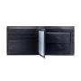 Vintage Crazy Horse Trifold Wallet Real Leather Card Holder Wallet for Men